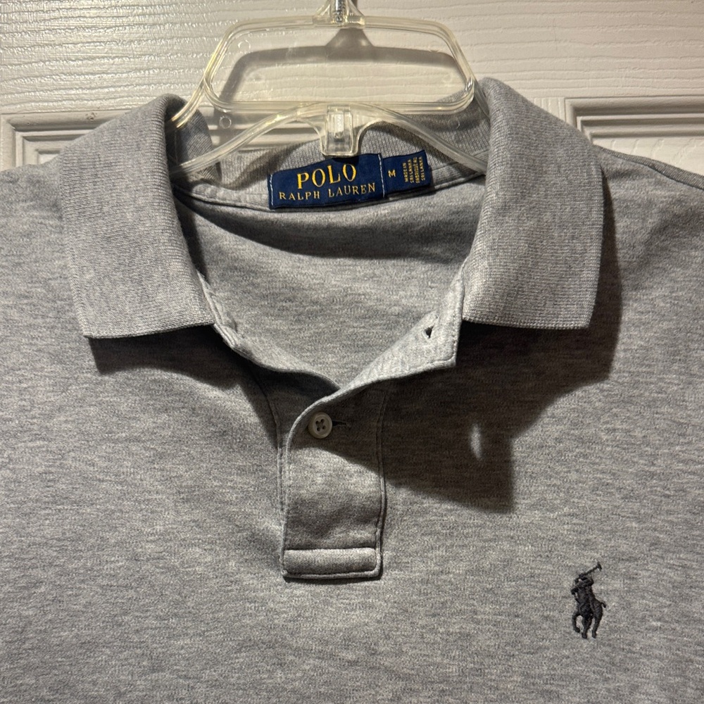 Polo by Ralph Lauren Men's Heather Gray Classic Polo